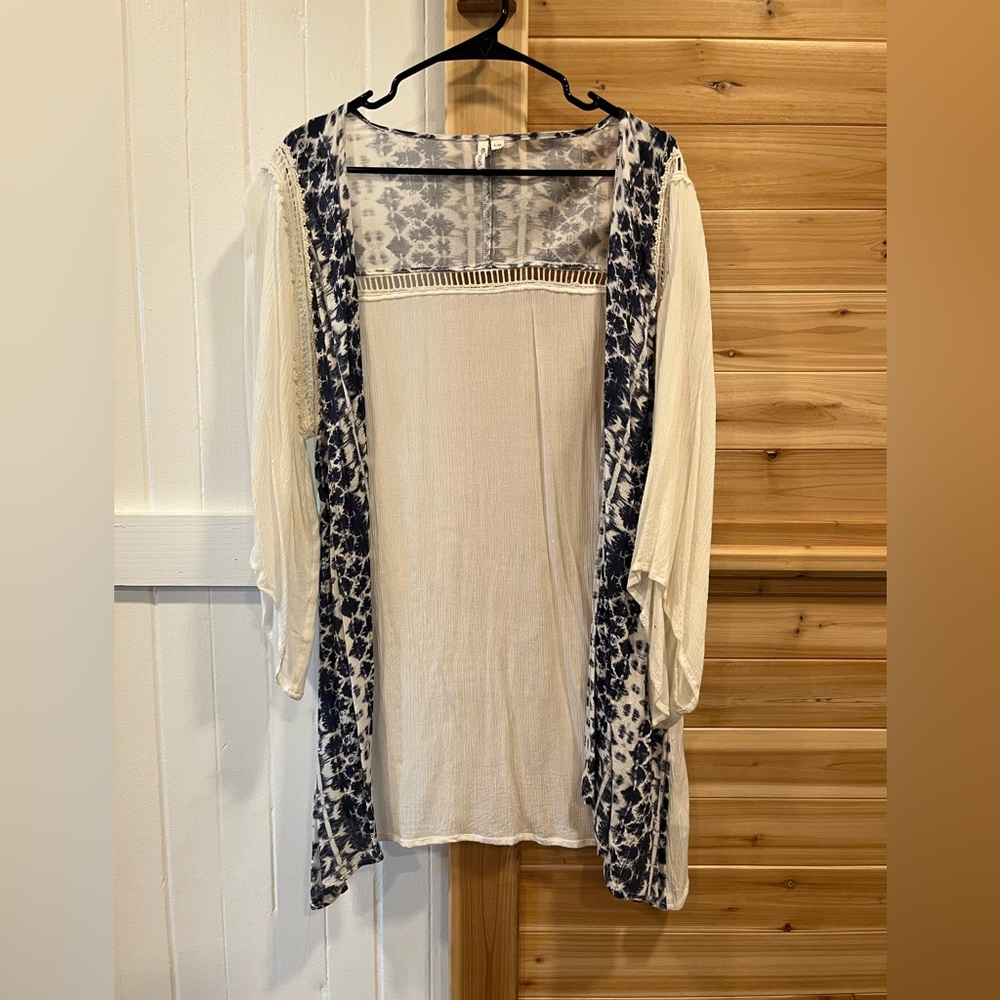 Ripcurl Shibori Kimono Coverup